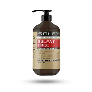 شامپو بدون سولفات سولکس Solex Color مناسب موهای رنگ شده 1000 میل