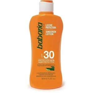 ضد آفتاب اسپانیایی باباریا Babaria Aloe Spf 30 حاوی عصاره آلوئه ورا 200 میل