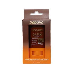 ضد آفتاب استیکی اسپانیایی باباریا مدل  Babaria Stick Glow Spf 50  اکلیلی 20 میل