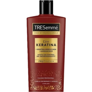 شامپو سر صاف کننده و ضد فر هلندی ترزمه Tresemme Keratin Smooth Shampoo With Marula Oil با کراتین و روغن مارولا 658 میل