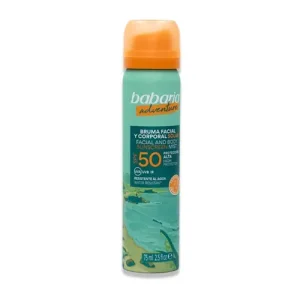 اسپری ضد آفتاب اسپانیایی باباریا Babari Adventure Spf 50 حاوی عصاره آلوئه ورا 75 میل