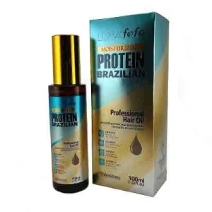 روغن مو آرگان لومافوفو Luma Fofo Protein Brazilian Hair Oil درخشان کننده و ترمیم کننده 100 میل
