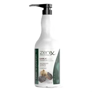 شامپو بدون سولفات زنیکس Zenix Garlic Hair Care Shampoo با عصاره سیر 1000 میل
