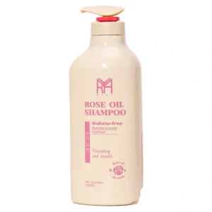 شامپو بدون سولفات کره ای ماری  Mary Rose Oil Shampoo مخصوص موهای رنگ شده 1200 میل