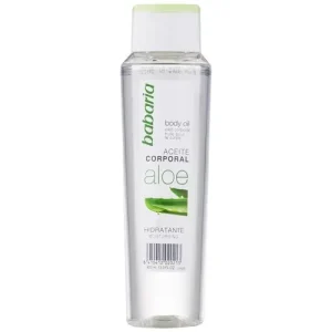 روغن بدن اسپانیایی باباریا babaria oil BODY vera aloe عصاره آلوئه ورا 400 میل