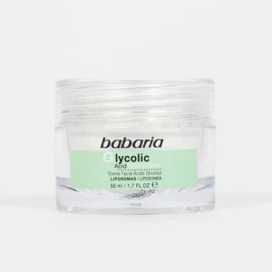 کرم بازسازی سلولی باباریا گلیکولیک اسید Babaria _ Glycolic Acid مناسب انواع پوست 50 میل