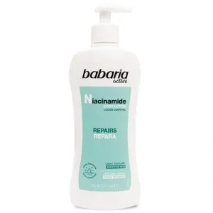 لوسیون بدن اسپانیایی باباریا Babaria Active Niacinamide مناسب برای پوست های حساس 400 میل