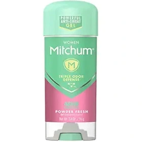 مام ژله ای زنانه کانادایی میچام Mitchum Powder Fresh ماندگاری 48 ساعته 96 گرم