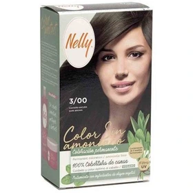 رنگ مو بدون آمونیاک نلی NELLY مدل ammonia free شماره 3/00