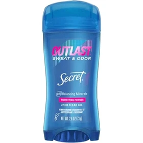 مام ژله ای ضد تعریق کانادایی زنانه سکرت Secret Outlast Protecting Powder ماندگاری 75 ساعته 73 گرم