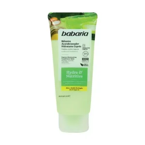 نرم کننده مو آرگان و آلوئه ورا اسپانیایی باباریا Babaria Nutritive & Repair مناسب موهای نرمال 200 میل