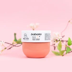 کرم بدن اسپانیایی باباریا Babaria Vitamin E حاوی ویتامین ای 400 میل