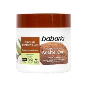 ماسک مو اسپانیایی باباریا Babaria Aceite De Coco حاوی روغن نارگیل مناسب موهای معمولی 400 میل