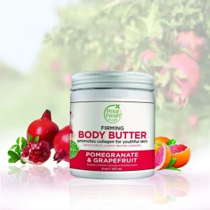 کره بدن پتال فرش Petal Fresh حاوی عصاره انار و گریپ فروت Grapefruit حجم 240 میلی لیتر