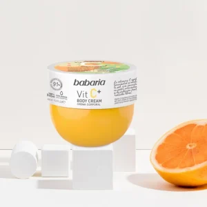 کرم بدن اسپانیایی باباریا Babaria Vitamin C حاوی ویتامین سی 400 میل