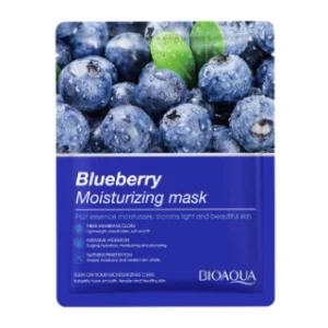 ماسک ورقه ای صورت بلوبری بیوآکوا Bioaqua