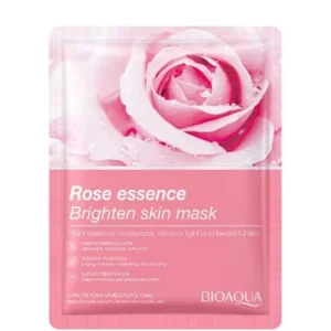 ماسک صورت ورقه ای اسانس گل رز بیواکوا BIOAQUA