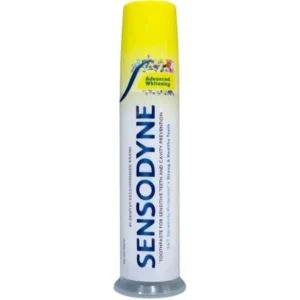 خمیر دندان پمپی سنسوداین سفید کننده مدل ادونس sesodyne advanced حجم 100 میل