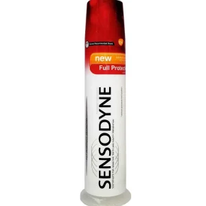 خمیر دندان پمپی سنسوداین Sensodyne مدل فول پروتکشن Full Protection حجم 100میل