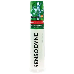 خمیردندان پمپی sensodyne سنسوداین FULL PROTECTION با رایحه نعنایی