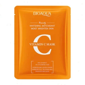 ماسک ورقه ای ویتامین C بیوآکوا BIOAQUA